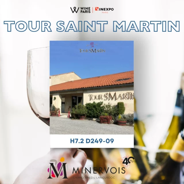 🤝WINE PARIS 2025 APPROCHE…

Parmi les 14 entreprises présentes sur l'espace Minervois au salon Wine Paris @vinexposium du 10 au 12 février prochain, retrouvez la cave @tour_saint_martin.
Cave coopérative engagée, la Tour Saint Martin se distingue par ses pratiques durables et sa recherche d’excellence. Grâce à un mélange de méthodes traditionnelles et de techniques modernes, chaque vin reflète savoir-faire & qualité. Conscient que sans eux rien ne serait possible, la cave a à cœur de mettre en avant ses adhérents et leurs engagements envers la préservation du terroir. 🍷🌱
.
.
.
 #appellation #salonpro #minervoiswine #dégustationdevin #minervois #wineparis #winetasting #salonprofessionnel #winetime #wineparis2025 #vinsdulanguedoc #narbonne #carcassonne