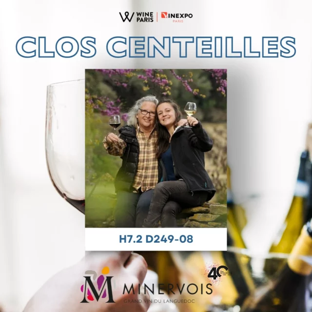 🤝WINE PARIS 2025 APPROCHE…
Parmi les 14 entreprises présentes sur l'espace Minervois au salon Wine Paris @vinexposium du 10 au 12 février prochain, retrouvez le @clos_centeilles . 
Au cœur du Languedoc, ce domaine viticole unique porte en lui l’empreinte du temps, avec des traces remontant à l’époque romaine. Les vins du Clos Centeilles sont reconnus pour leur raffinement, délicatesse et élégance, tout en restant fidèles à leur authenticité.
Cécile, passionnée et gardienne de ce domaine, laisse la nature s’exprimer, sublimant chaque raisin autour de la Chapelle de Centeilles.🍷⏳
.
.
.
 #appellation #salonpro #minervoiswine #dégustationdevin #minervois #wineparis #winetasting #salonprofessionnel #winetime #wineparis2025 #vinsdulanguedoc #narbonne #carcassonne